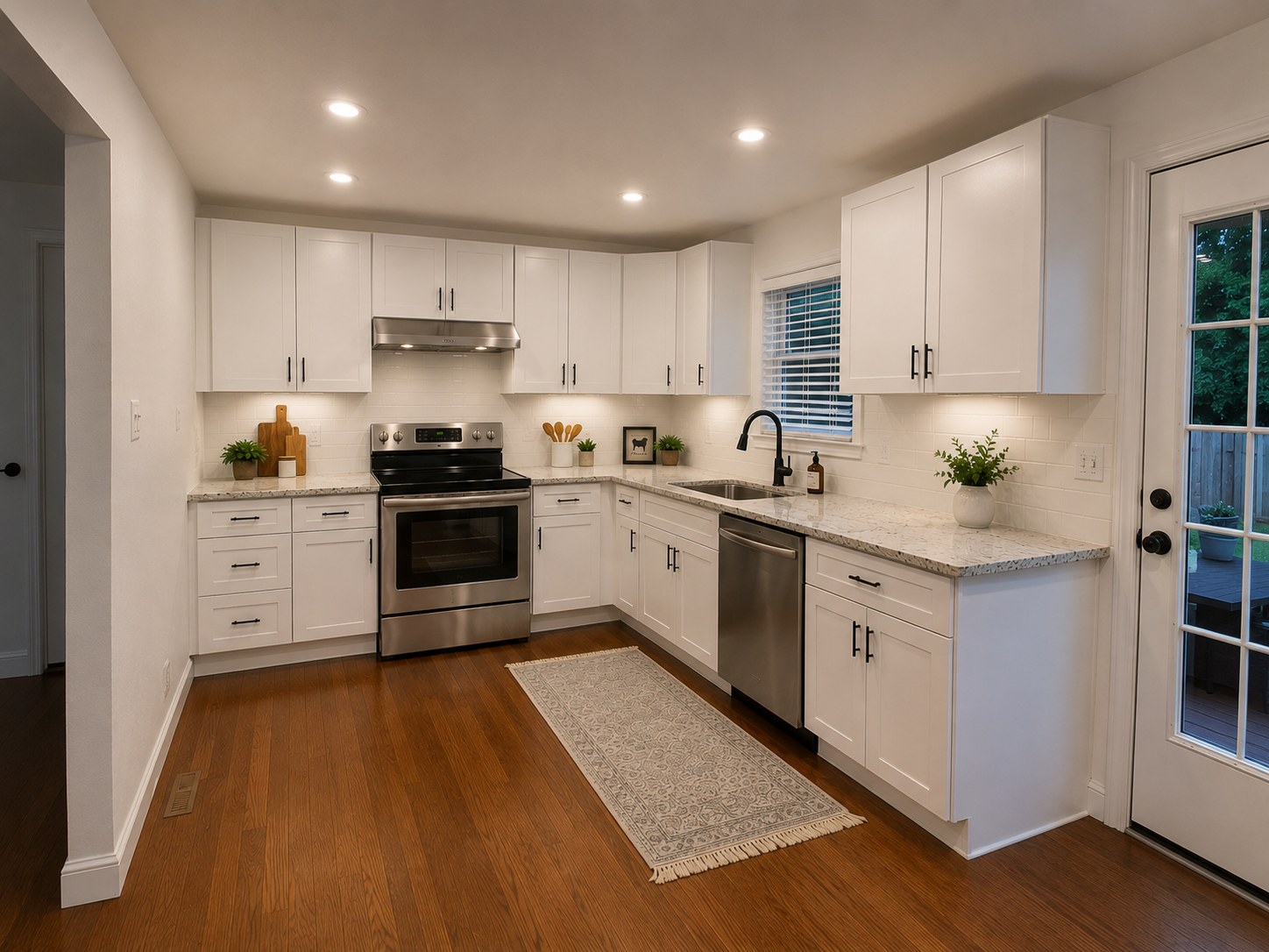 Fully remodeled kitchen